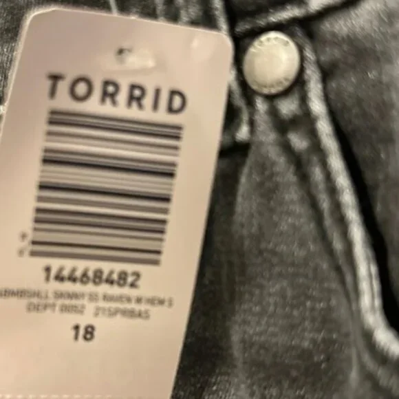 NWT raven skinny jeans‎ black - Picture 5 of 5